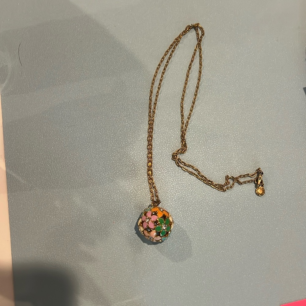 Jcrew long statement necklace